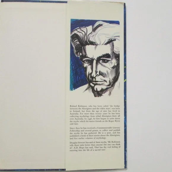 Wandjina Children of Dreamtime Hardcover Book Roland Robinson 1st Ed 1968